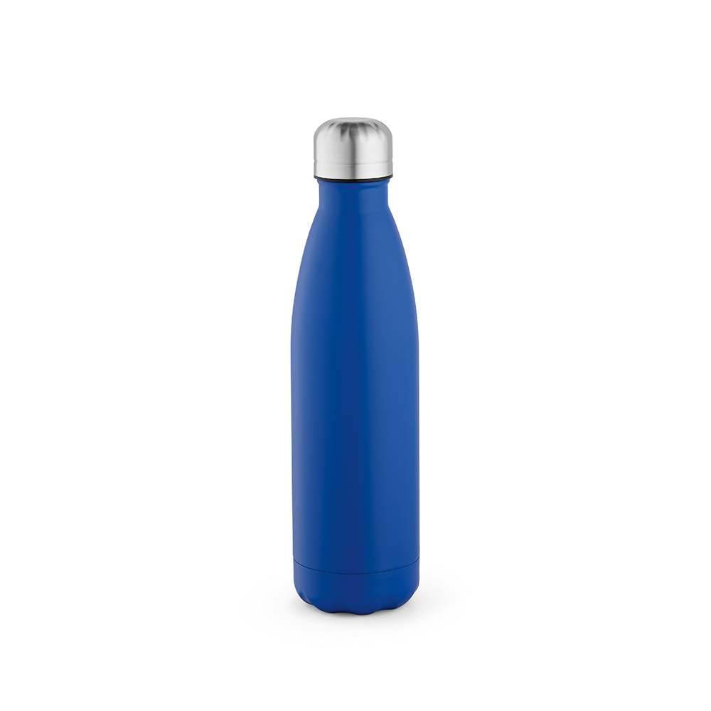 Gourde personnalisable inox recyclé 535ml Mississippi 550 Bleu royal